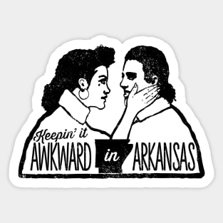 Keepin It Awkward in Arkansas Sticker